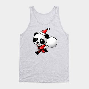 panda santa claus Tank Top